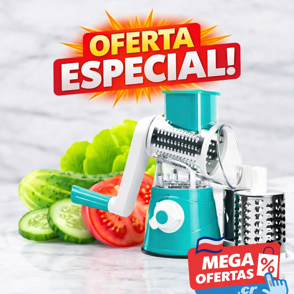 Rebanador y Rallador de Vegetales