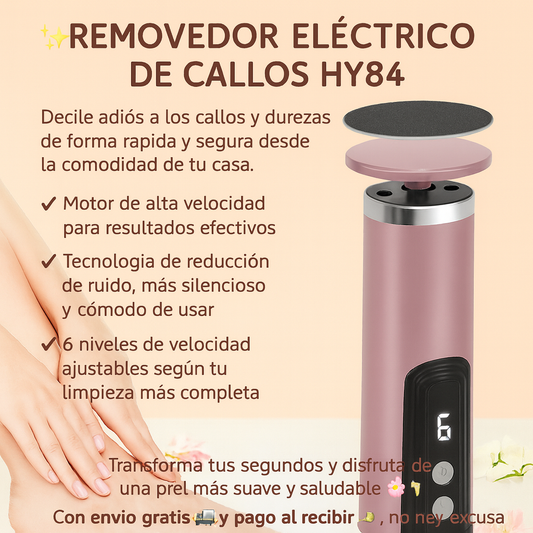 Removedor de callos electrico