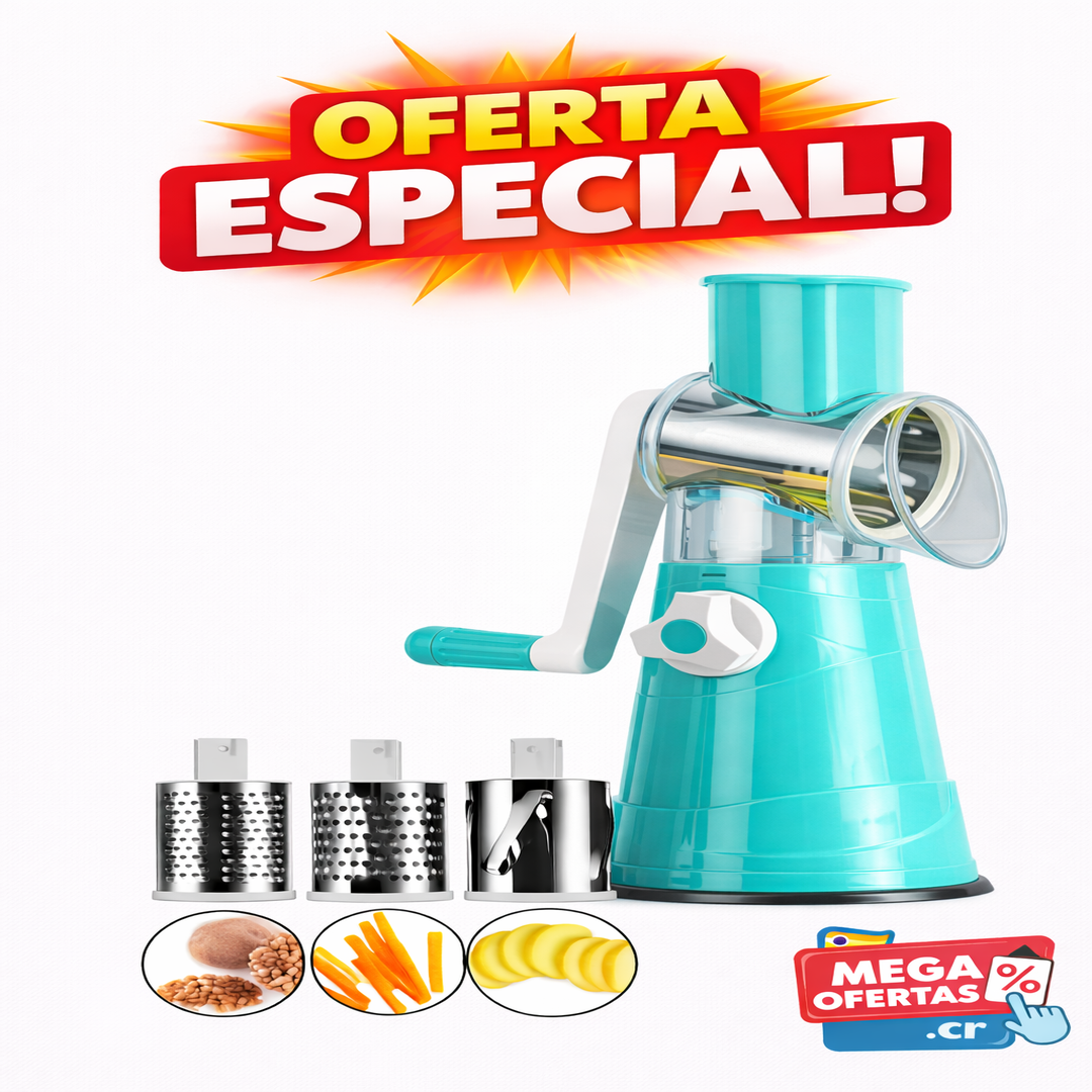 Rebanador y Rallador de Vegetales