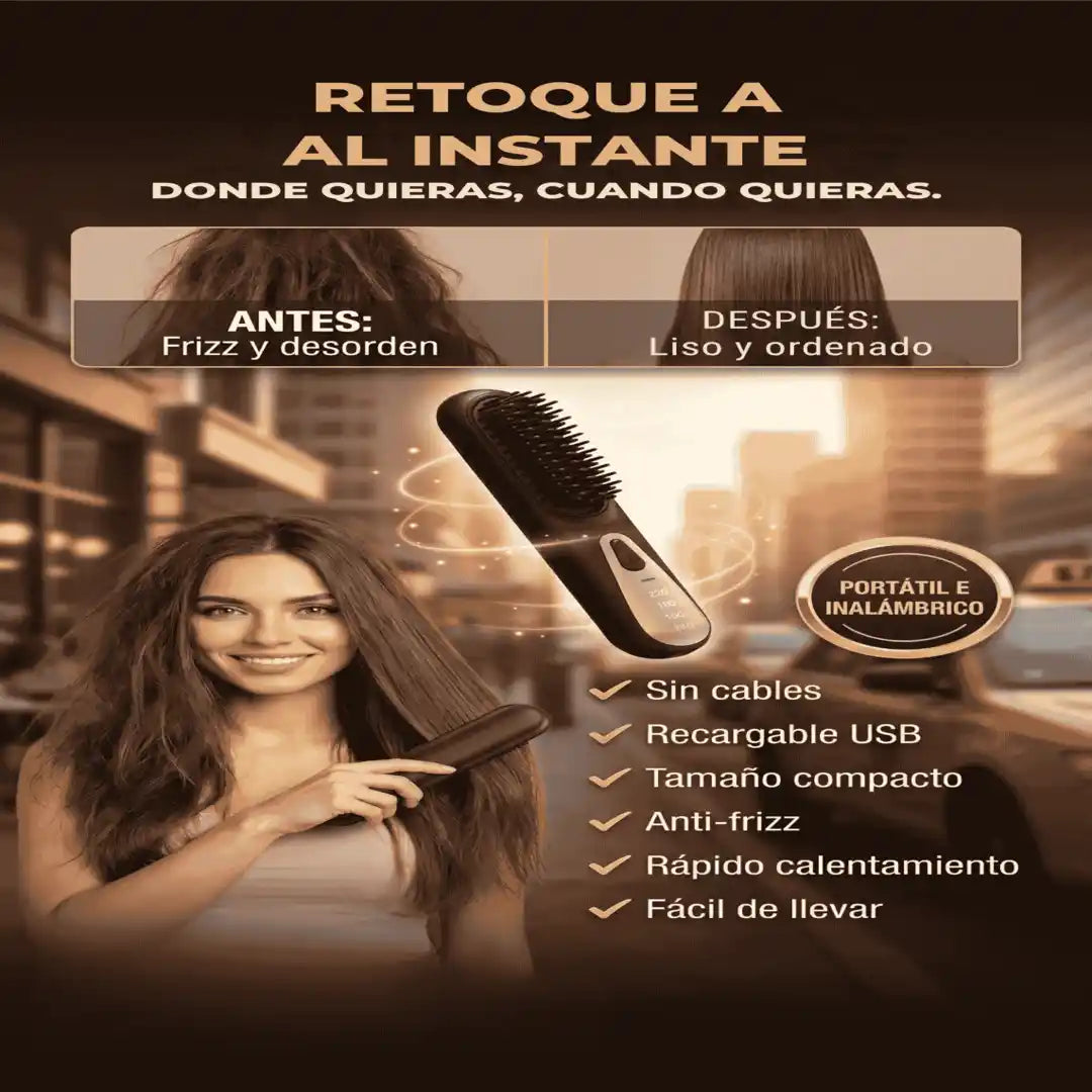 CEPILLO ALISADOR INALAMBRICO