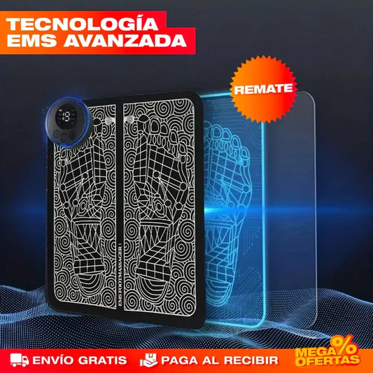 Masajeador gimnasia  eléctrico EMS de pies