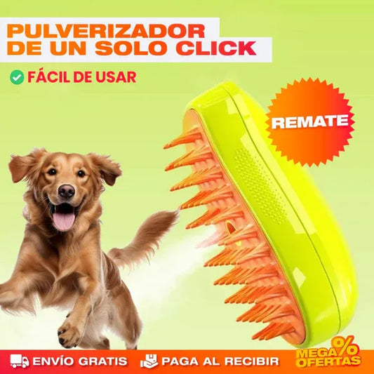 🧼🐾 Cepillo a Vapor CepiSteam 3 en 1