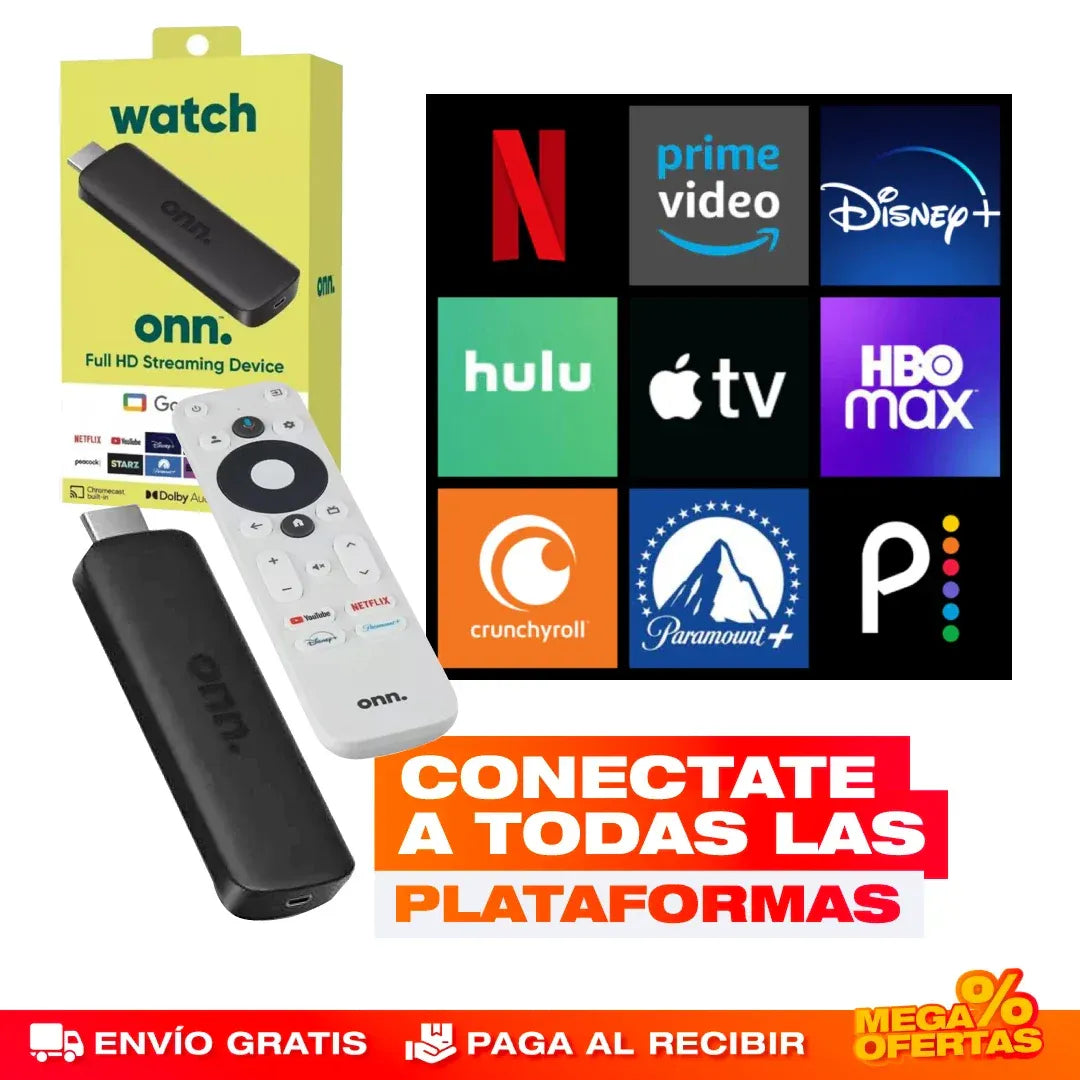 CONVERTIDOR SMART TV CON CONTROL REMOTO (INCLUYE SUPER TV)