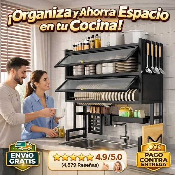 Escurridor Doble Nivel Premium ✨