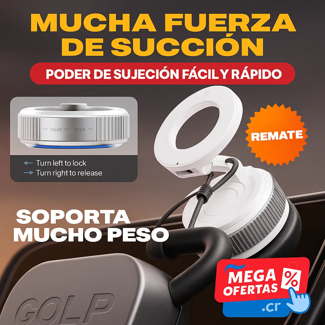 Soporte para celular magnetico